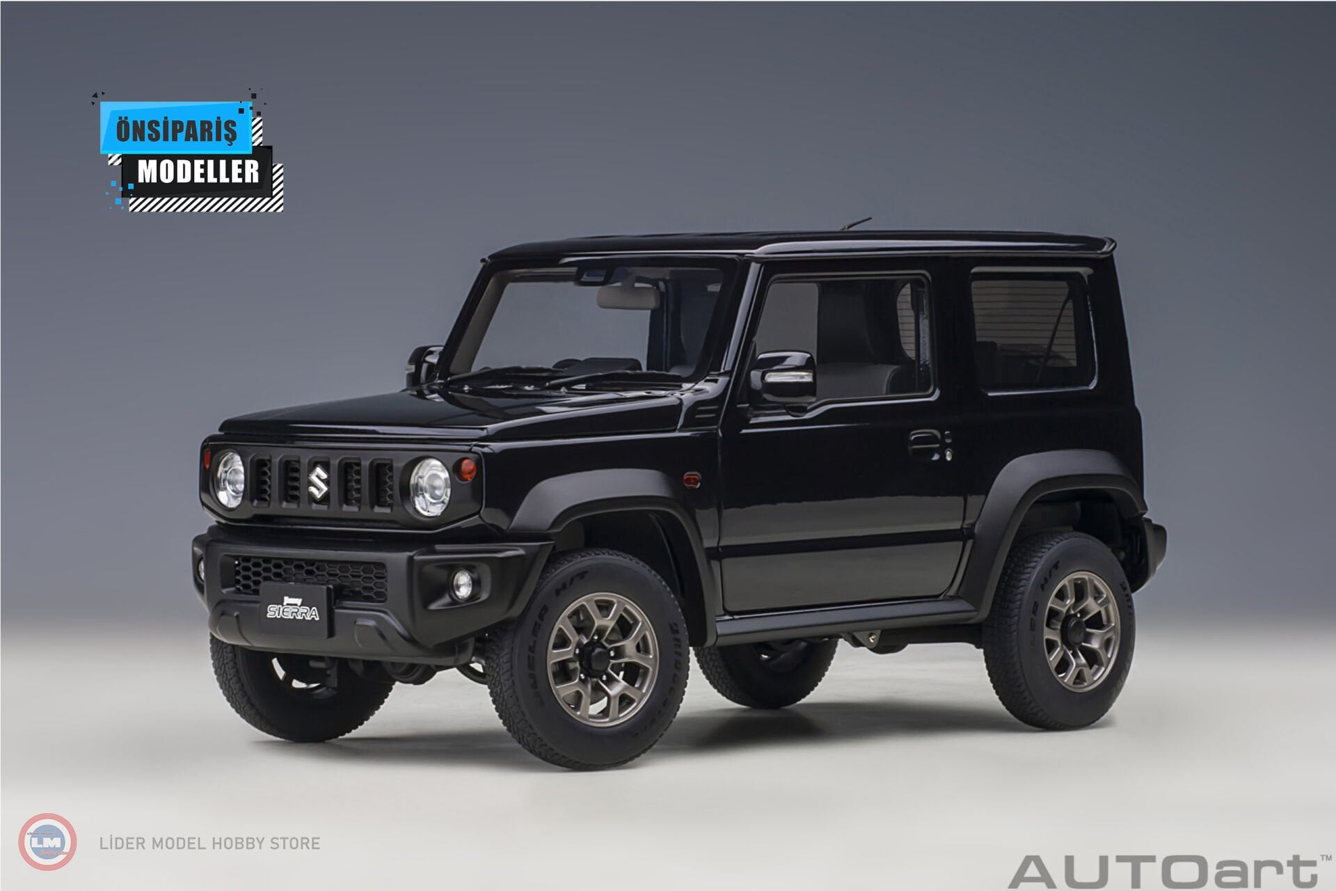 1:18 2018 Suzuki Jimny Sierra (JB74) 78508 (Bluish Black Pearl)