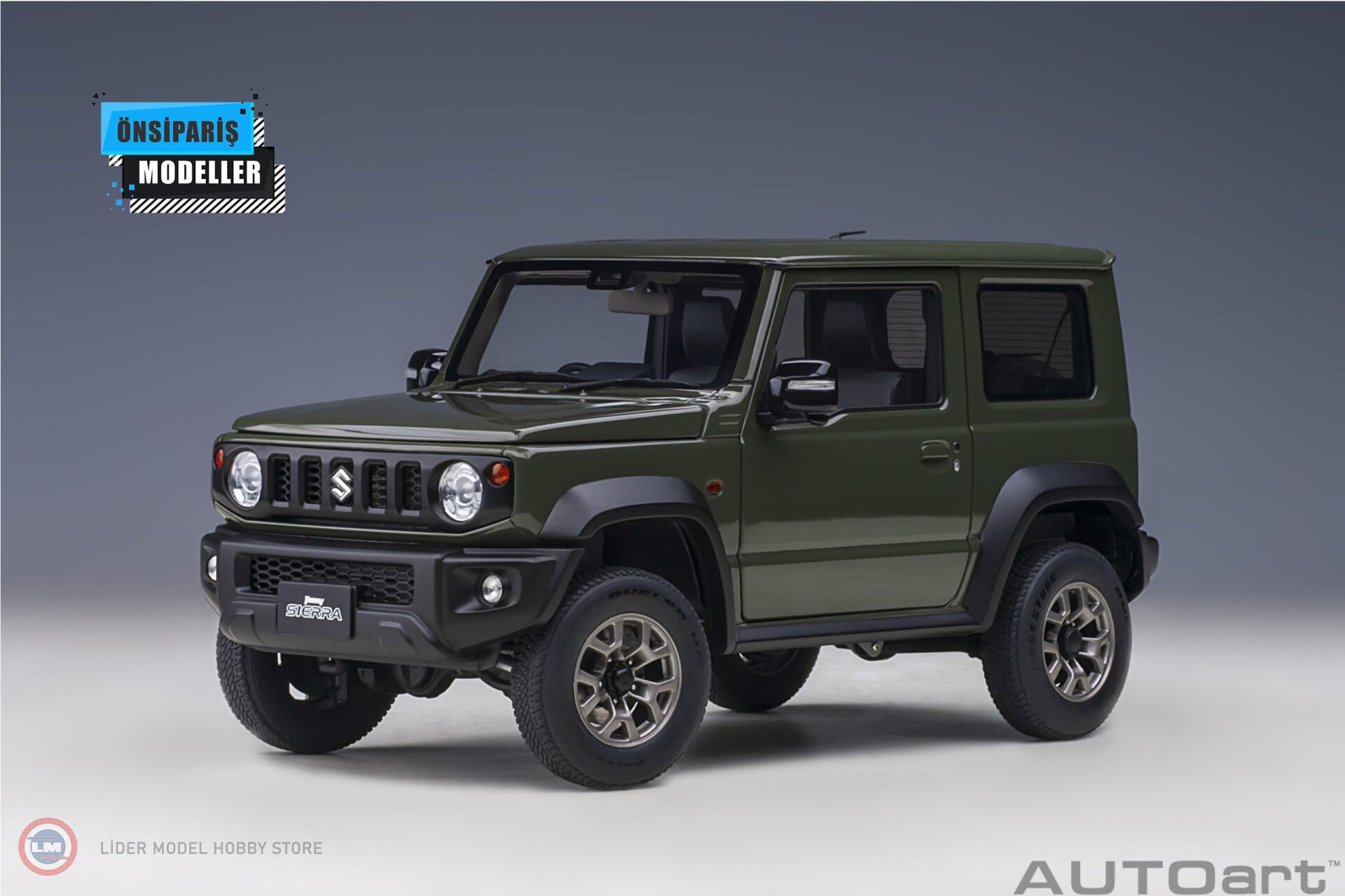 1:18 2018 Suzuki Jimny Sierra (JB74) 78509 (Jungle Green)