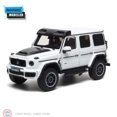 1:18 Almost Real 2023 Mercedes Benz G63 Brabus W463 4x4 Diamond White