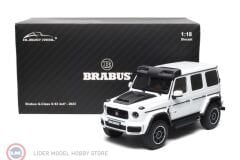 1:18 Almost Real 2023 Mercedes Benz G63 Brabus W463 4x4 Diamond White