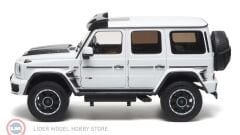 1:18 Almost Real 2023 Mercedes Benz G63 Brabus W463 4x4 Diamond White