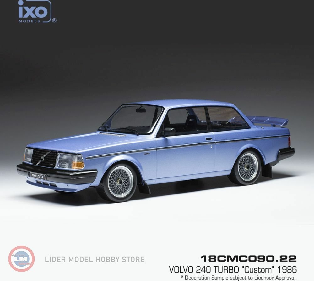 1:18 1986 Volvo 240 Turbo Custom