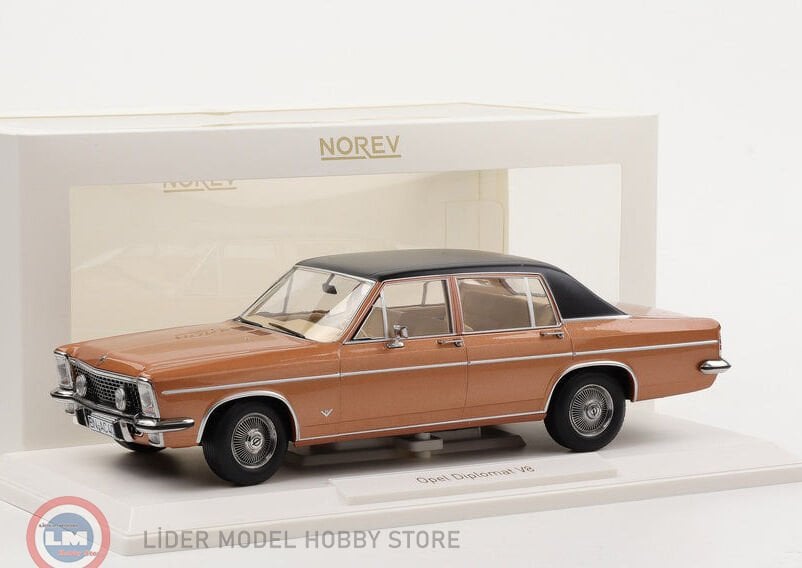 1:18 Norev Opel Diplomat V8 1969 Copper Red