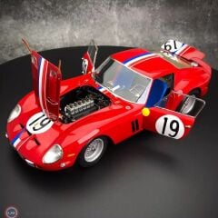 1:18 Kyosho 1962 Ferrari 250 GTO No 19 2nd Place Le Mans