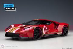 1:18 2022 Ford GT 2022 Alan Mann Heritage Edition (Alan Mann Red) 72827 (Alan Mann Red)