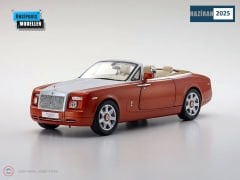 1:18 Kyosho Rolls Royce Phantom Drophead Coupe Orange Silver
