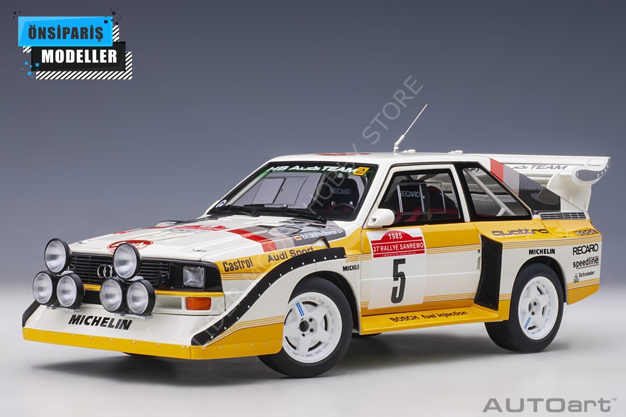 1:18 1985 Audi Sport Quattro S1 Rally #5