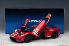 1:18 2022 Ford GT 2022 Alan Mann Heritage Edition (Alan Mann Red) 72827 (Alan Mann Red)