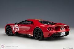 1:18 2022 Ford GT 2022 Alan Mann Heritage Edition (Alan Mann Red) 72827 (Alan Mann Red)