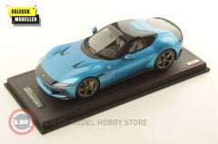 1:18 2024 Ferrari 12 Cilindri Blu Corsa COUPE V12 830cv