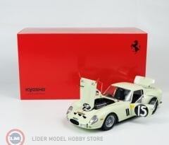 1:18 Kyosho 1962 Ferrari 250 GTO RHD No 15 GoodWood TT
