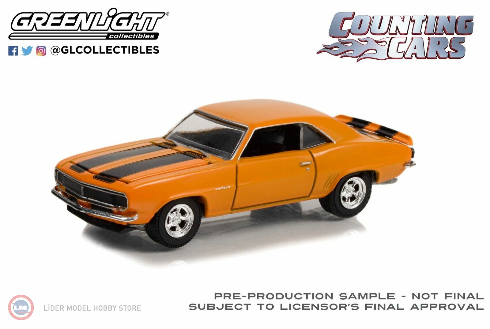 1:64 1967 Chevrolet Camaro RS - Counting Cars (TV Series 2012-Current)