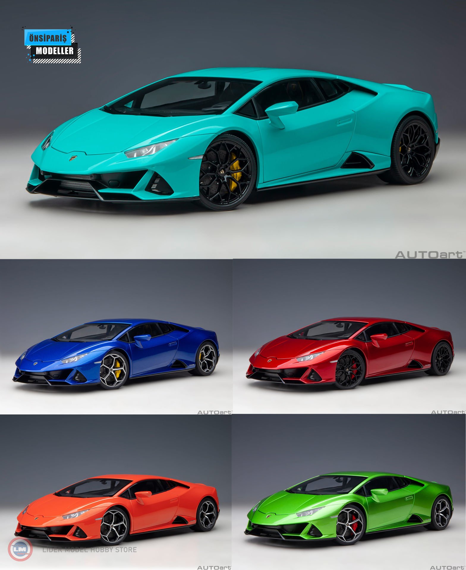 1:18 2019 Lamborghini Huracan Evo