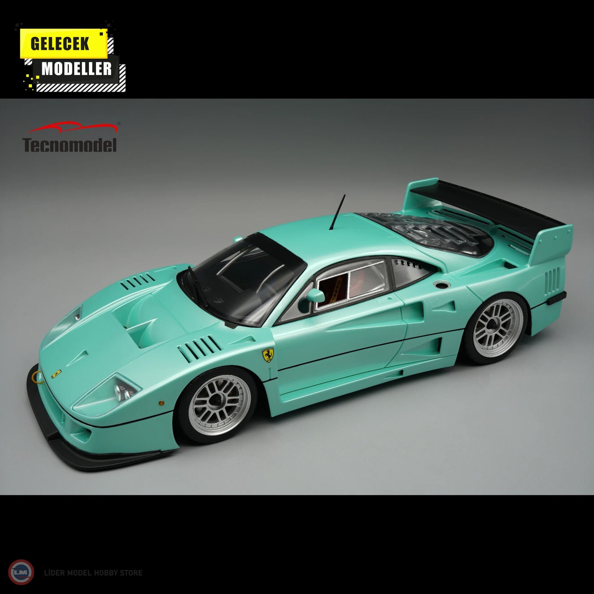 1:18 Tecnomodel 1996 Ferrari F40 LM - Press Version