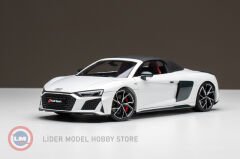 1:18 Audi R8 Spyder V10 2021 Beyaz