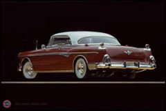 1:18 1955 Chrysler Imperial Hard Top Granate