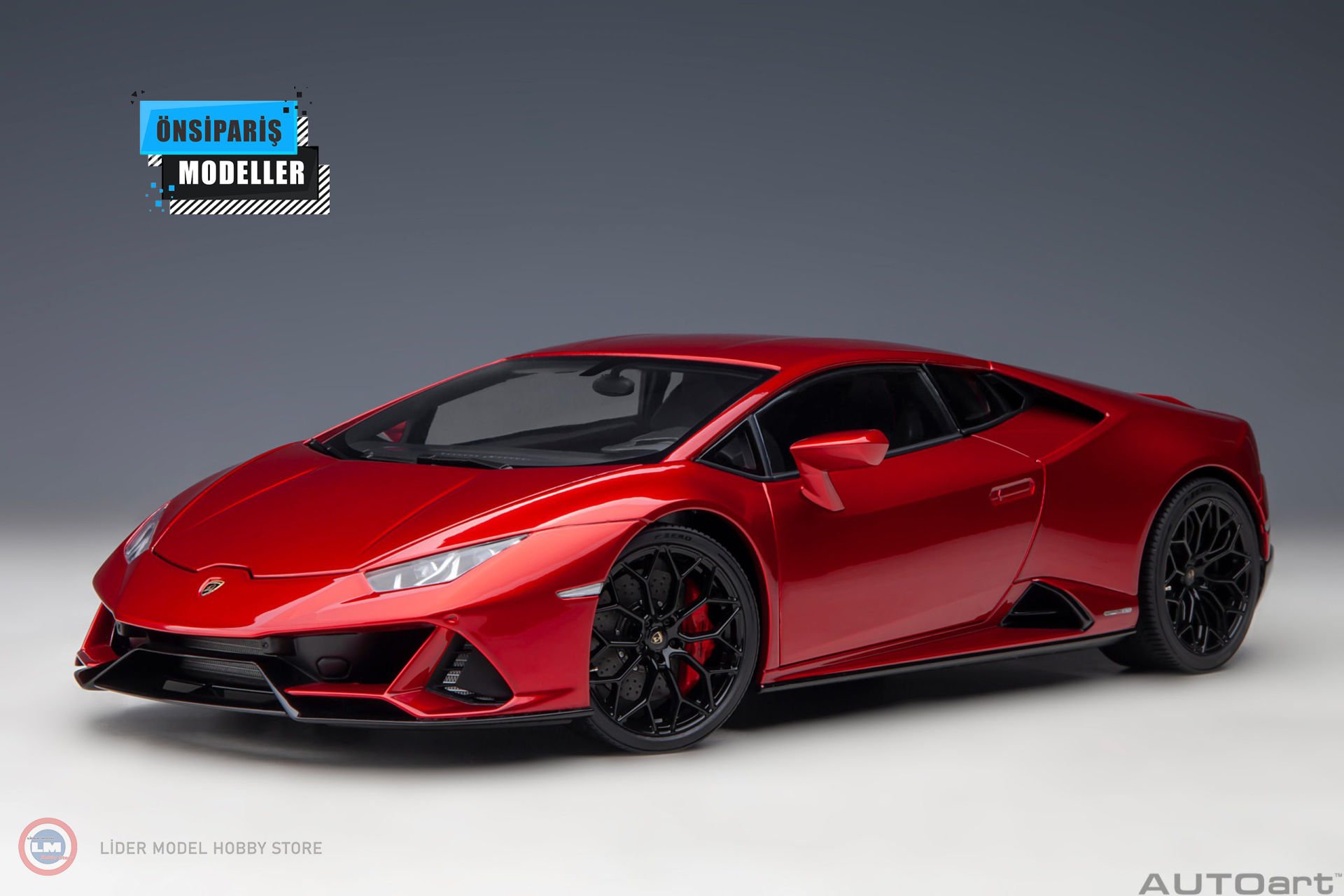 1:18 2019 Lamborghini Huracan Evo 79213 (Rosso Bia)