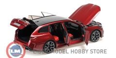 1:18 Minichamps 2024 BMW M5 Touring G99 Dark Red Metallic