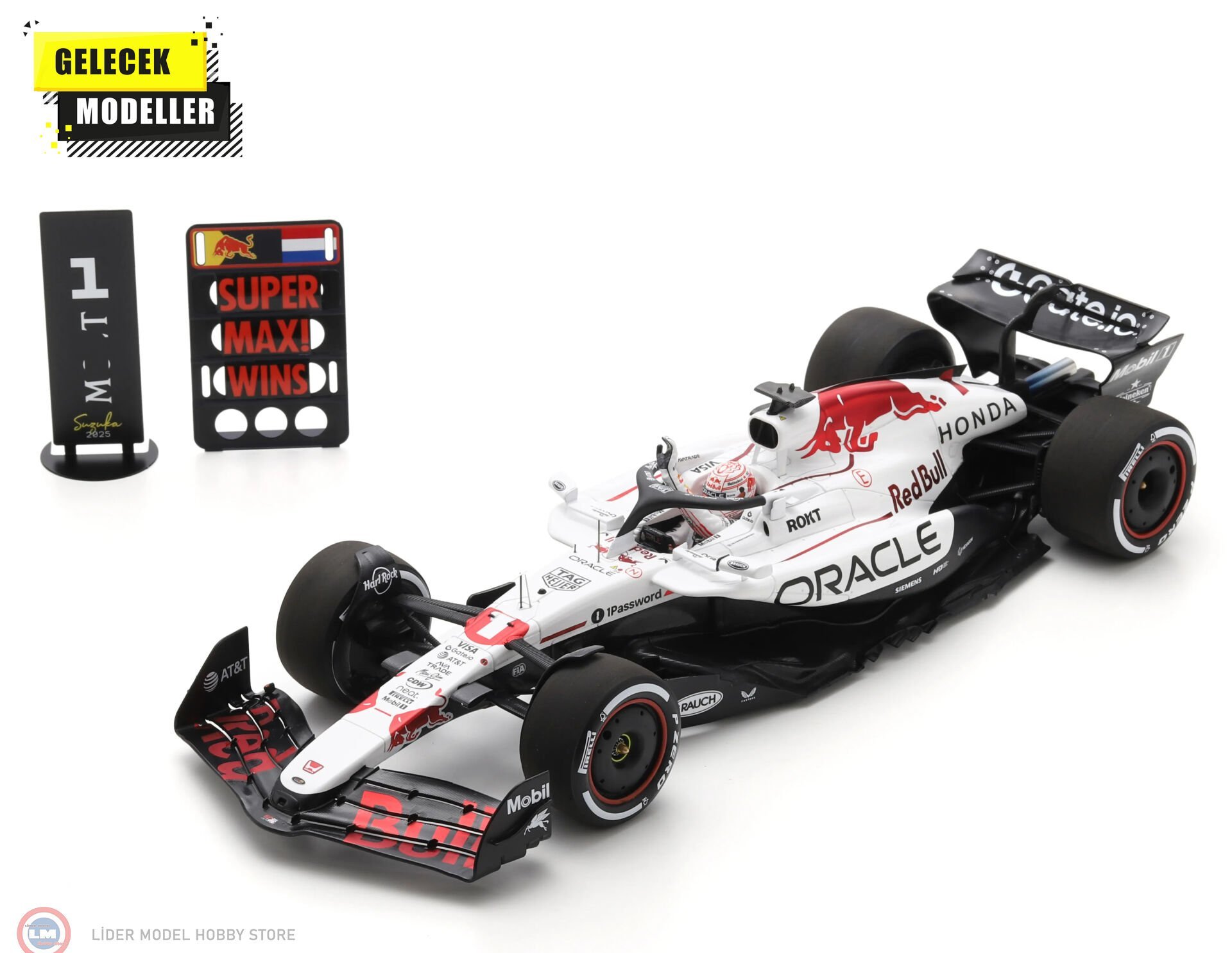 1:18 Spark Red Bull Racing RB21 #1 Oracle Red Bull Racing 2025 - Max Verstappen Formula 1
