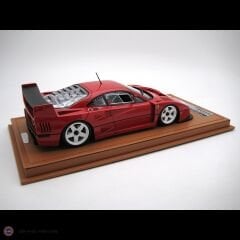 1:18 Tecnomodel 1996 Ferrari F40 LM - Press Red
