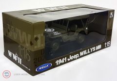 1:18 Welly 1941 Jeep Willys US Army