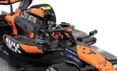 1:18 Spark McLaren MCL38 Formula 1 #4 Winner Abu Dhabi GP 2024 Lando Norris