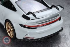 1:18 Minichamps 2021 Porsche 911 992 GT3 Chalk grey / Gold wheels