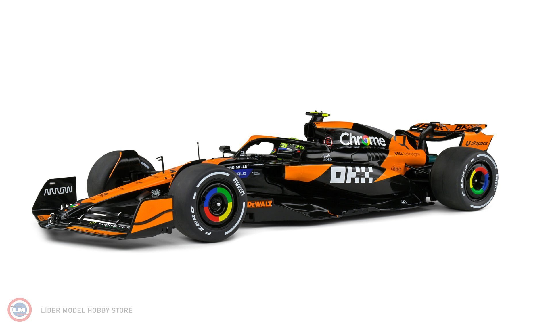 1:18 Solido Mclaren Lando Norris McLaren MCL38 #4 Winner Miami GP formula 1  2024