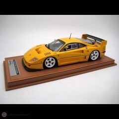 1:18 Tecnomodel 1996 Ferrari F40 LM - Press Yellow Modena