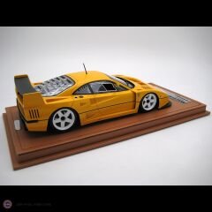 1:18 Tecnomodel 1996 Ferrari F40 LM - Press Yellow Modena