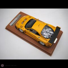 1:18 Tecnomodel 1996 Ferrari F40 LM - Press Yellow Modena