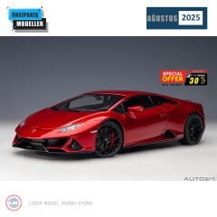 1:18 Autoart 2019 Lamborghini Huracan Evo (Rosso Bia)