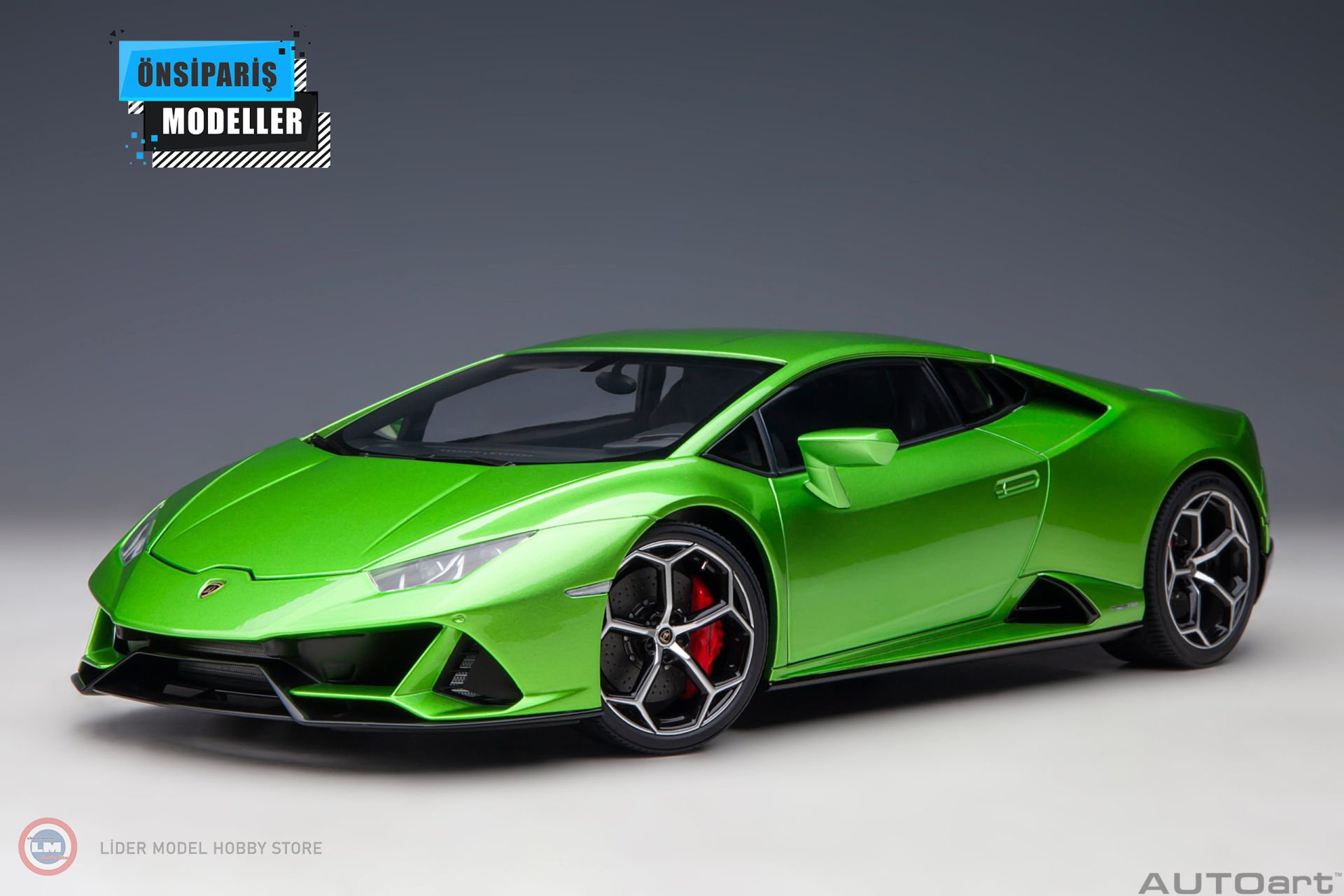 1:18 2019 Lamborghini Huracan Evo 79215 (Verde Selvans)