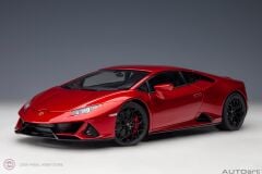 1:18 Autoart 2019 Lamborghini Huracan Evo (Rosso Bia)