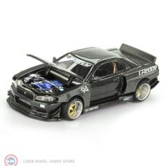 1:64 Mini GT Kaido House Nissan Skyline GT-R (R34) Kaido Works GReddy V2