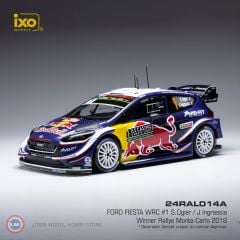1:24 2018 Ford Fiesta WRC - #1 - MS Sport - Red Bull - Rallye WM - Rallye Monte Carlo