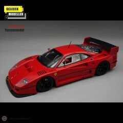 1:18 Tecnomodel 1996 Ferrari F40 LM - Press Red -Black Wheels