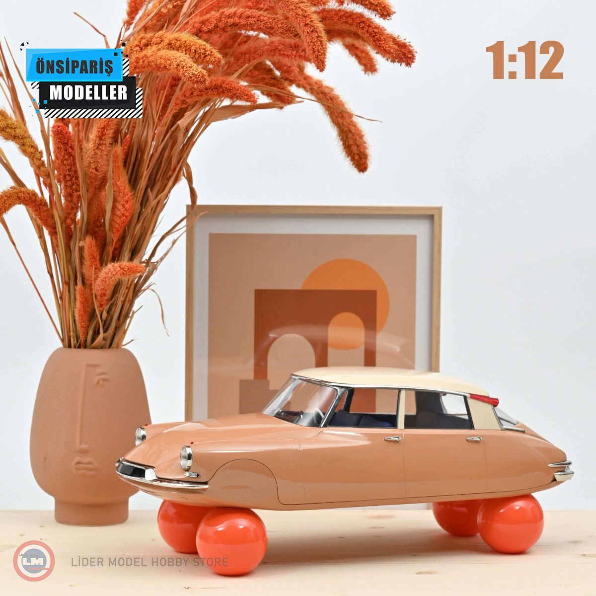 1:12 1959 Citroen DS 19 on Balls