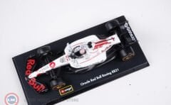 1:43 Burago Red Bull RB21 #1 MAX VERSTAPPEN WINNER JAPAN GP 2025 (with hardcase & helmet)
