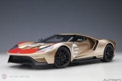 1:18 Autoart 2022  Ford GT Holman Moody Heritage Edition (Holman Woody Gold)