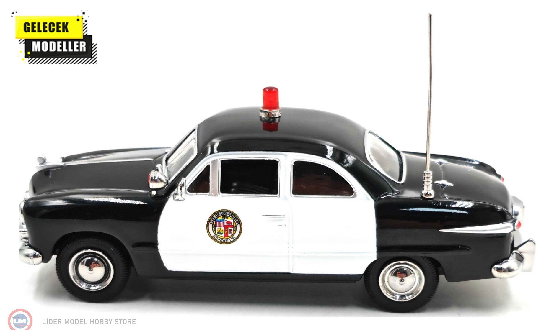 1:43 Greenlight 1949 Ford Custom – Los Angeles Police Department (LAPD)
