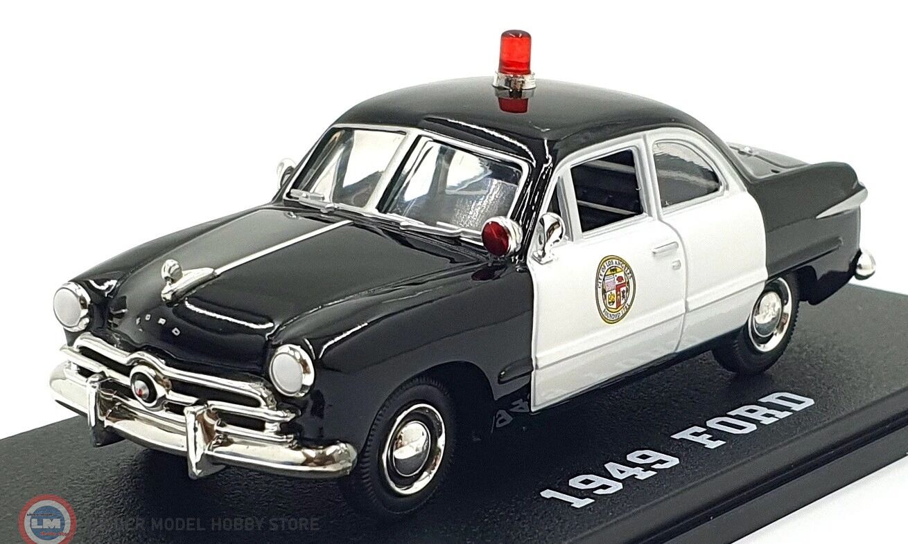 1:43 Greenlight 1949 Ford Custom – Los Angeles Police Department (LAPD)