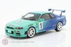 1:18 2001 Nissan Skyline GT-R (R34) #1 Falken