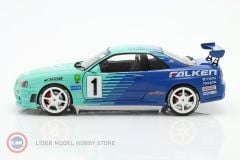 1:18 2001 Nissan Skyline GT-R (R34) #1 Falken