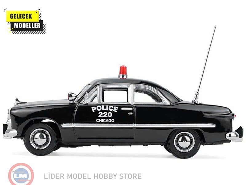 1:43 Greenlight 1949 Ford Custom – Chicago Police Department