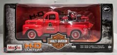 1:24 Maisto 1948 Ford F-1 PICK UP + 1936 HARLEY DAVIDSON EL KNUCKLEHEAD