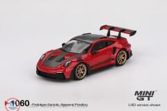 1:64 Mini GT Porsche 911 (992) GT3 RS Weissach Package Guards Red