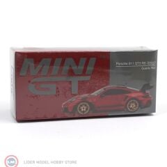 1:64 Mini GT Porsche 911 (992) GT3 RS Weissach Package Guards Red
