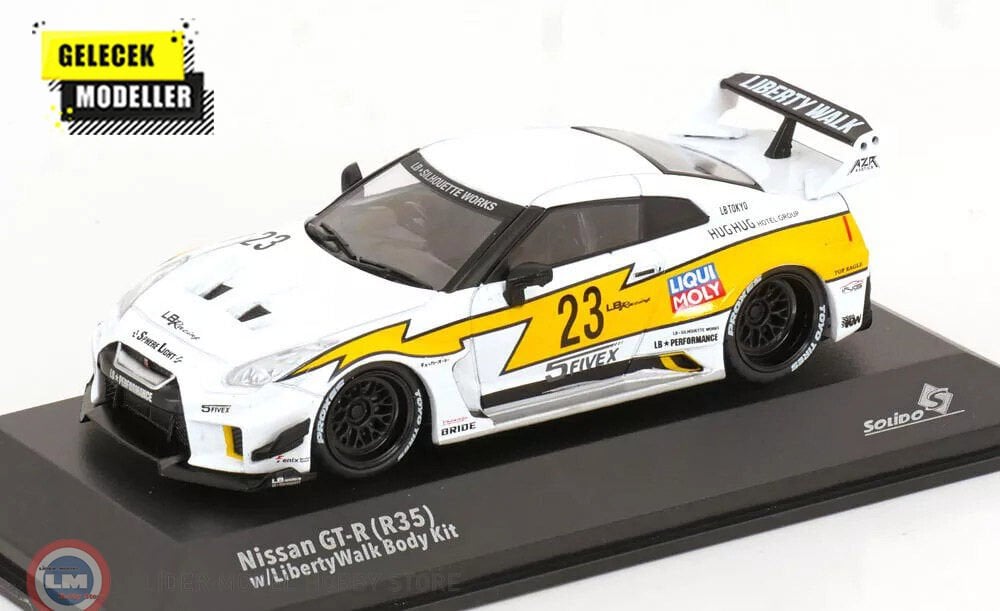 1:43 Solido 2019 Nissan GTR35 #23