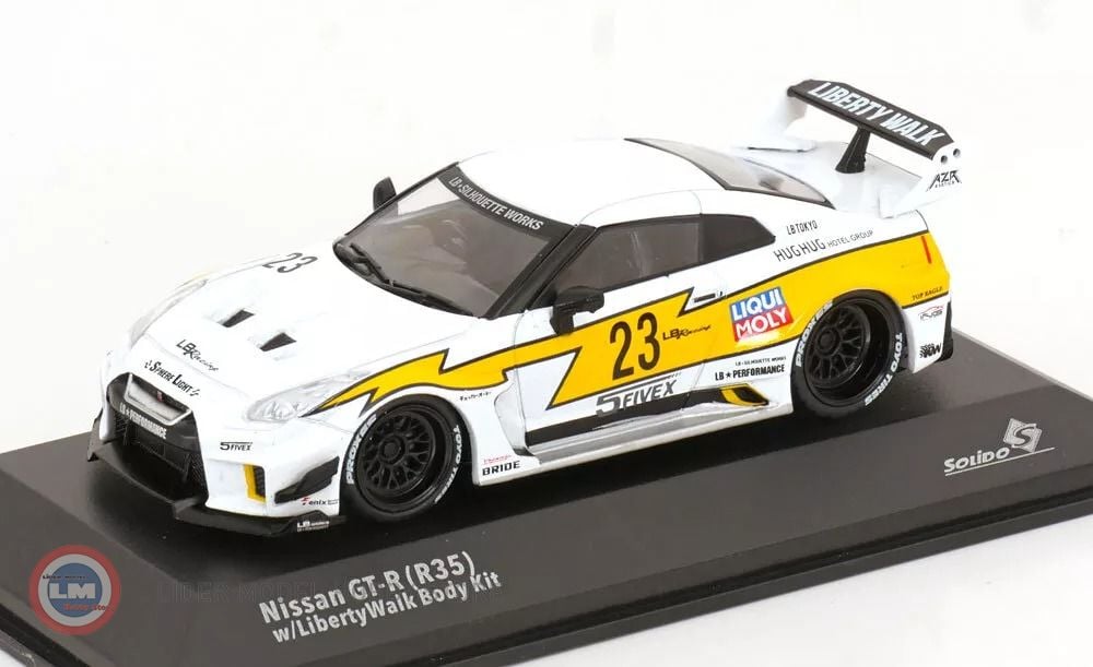 1:43 Solido 2019 Nissan GTR35 #23
